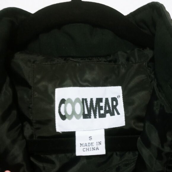 Women's Vest Cool Wear Black Quilted Collared Zipped Closure Jacket Size Small - Picture 5 of 12